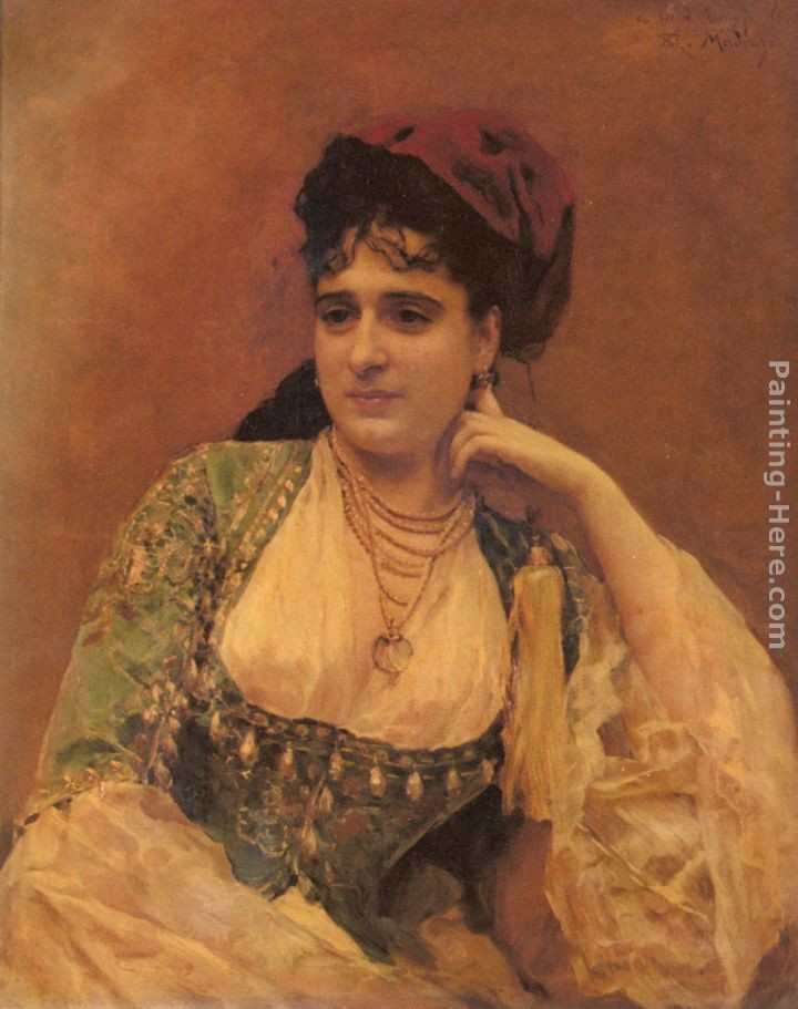 Raimundo de Madrazo y Garreta Portrait Of A Lady